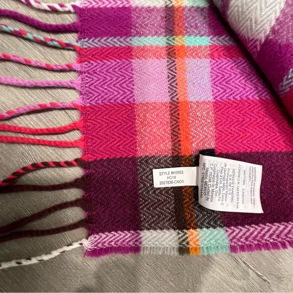 J Crew Factory Plaid Scarf - Picture 4 of 4